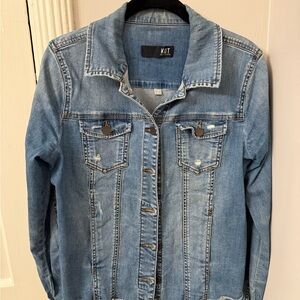 Kut from the Kloth Light Blue Jean Jacket